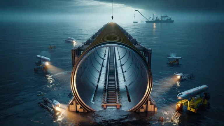Engineers Confirm Construction of Underwater Rail Tunnel Connecting Continents Is Underway