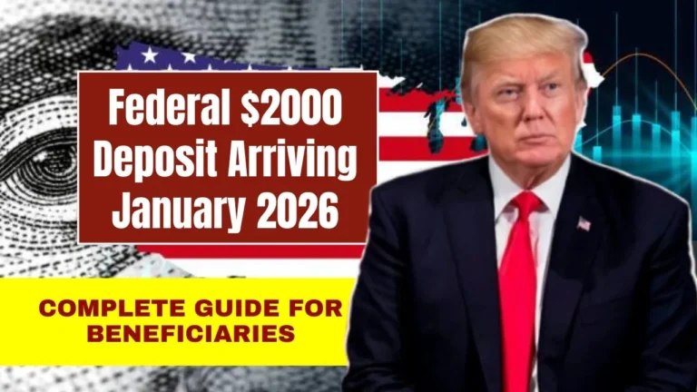 Federal $2000 Deposit Arriving January 2026: Complete Guide for Beneficiaries