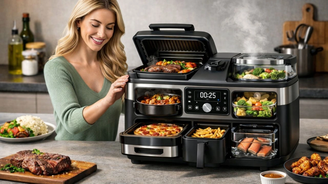 Goodbye to the air fryer as a new kitchen device promises nine cooking methods that go far beyond simple frying