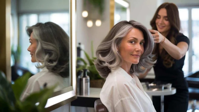 No More Hair Dye: The New Trend That Covers Grey Hair and Makes You Look Younger
